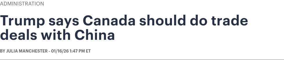 Screenshot 2026 01 25 at 10 41 49 Donald Trump approves of Canada making China trade deal 'You should do that'