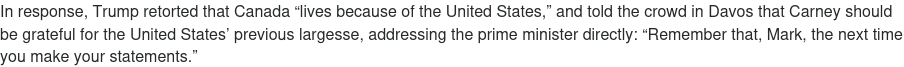 Screenshot 2026 01 25 at 10 43 07 Trump’s rhetoric rallies Canadian support for Prime Minister Mark Carney – CTVNews