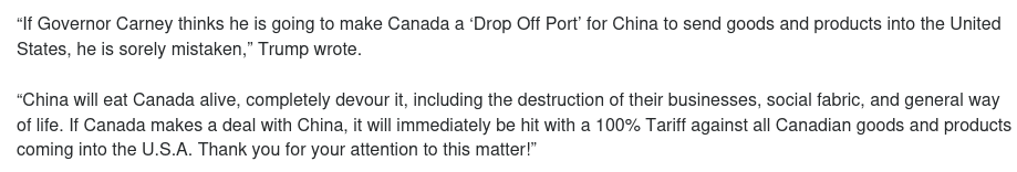 Screenshot 2026 01 25 at 10 43 53 Trump warns of more tariffs on Canada LIVE UPDATES